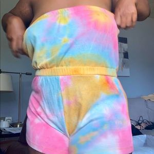 Tye dye romper
